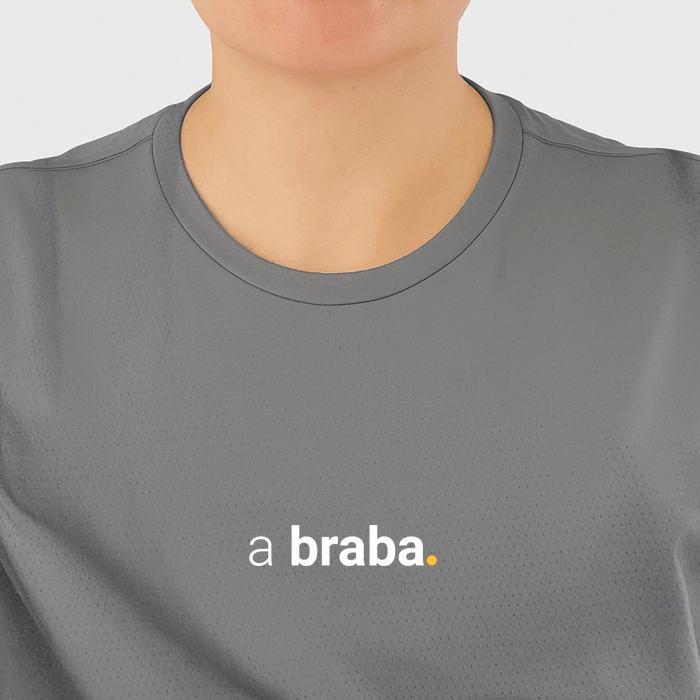 camiseta feminina dry fit a braba