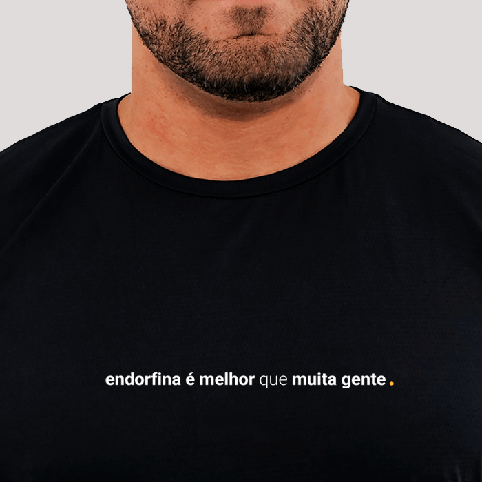 camiseta masculina dry fit endorfina é melhor que muita gente