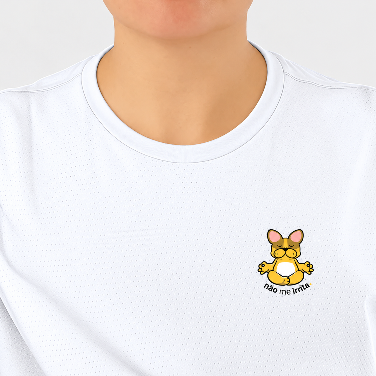 camiseta feminina dry fit não me irrita