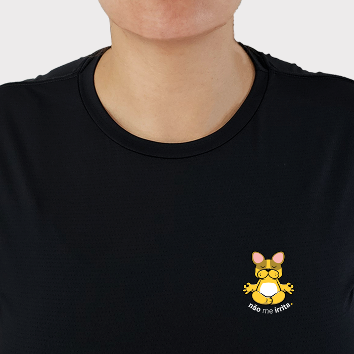 camiseta feminina dry fit não me irrita