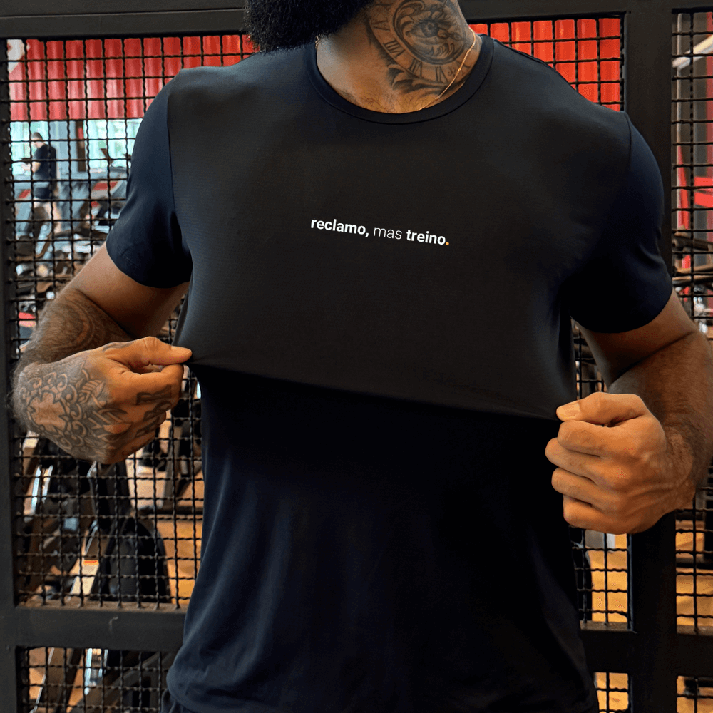 kit 3 camisetas masculina dry fit reclamo, mas treino