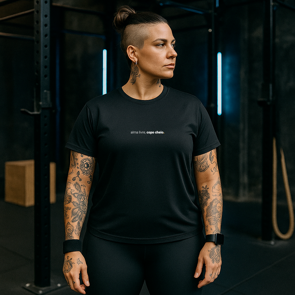 kit 3 camisetas feminina dry fit solteira