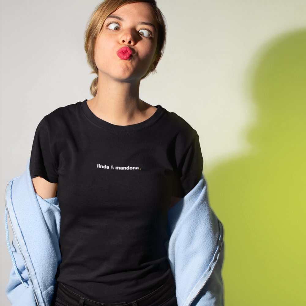 camiseta feminina linda e mandona