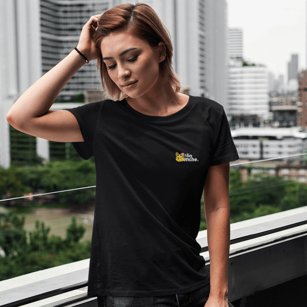 camiseta feminina não enche