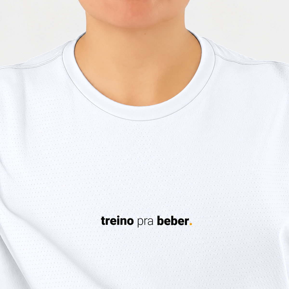 camiseta feminina dry fit treino pra beber