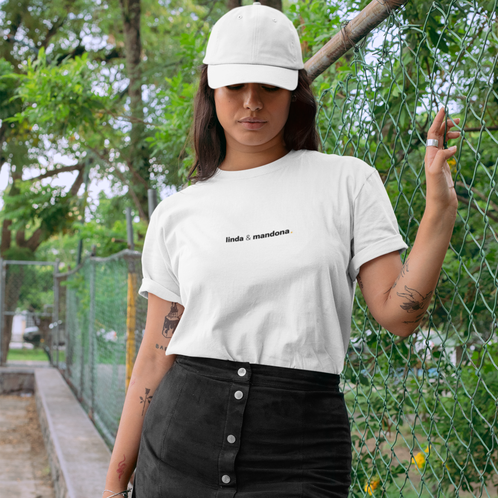 camiseta feminina linda e mandona