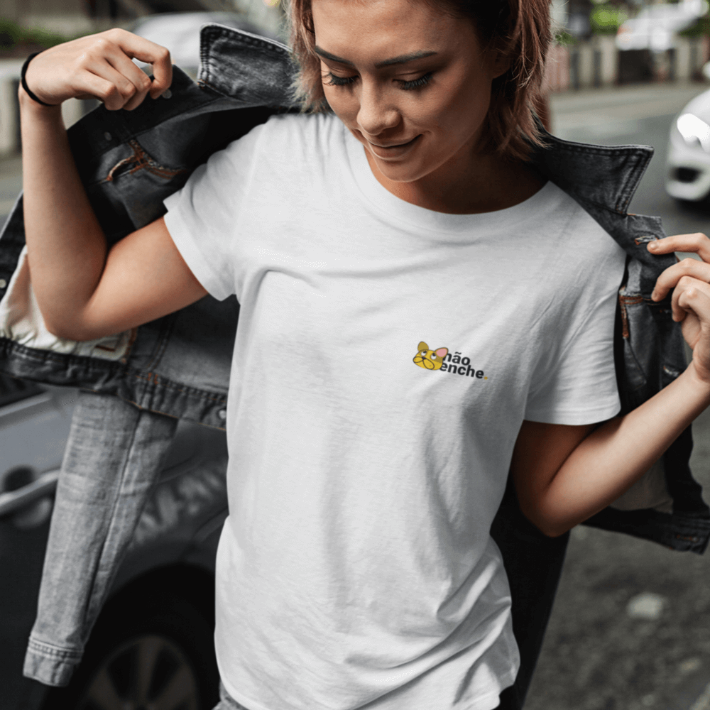 camiseta feminina não enche