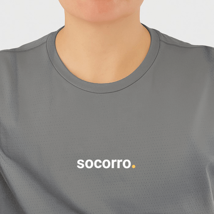 camiseta feminina dry fit socorro