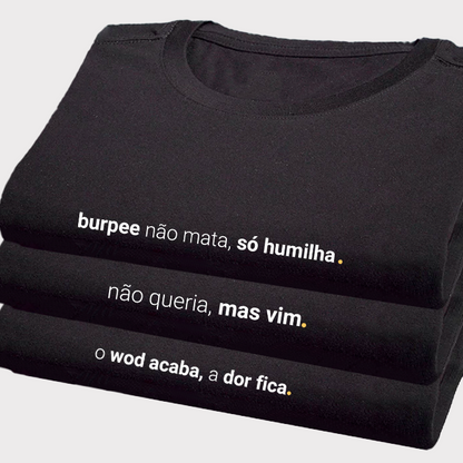 kit 3 camisetas feminina dry fit crossfrência