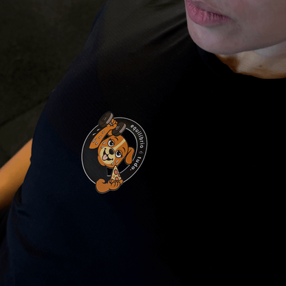 camiseta feminina dry fit equilíbrio é tudo