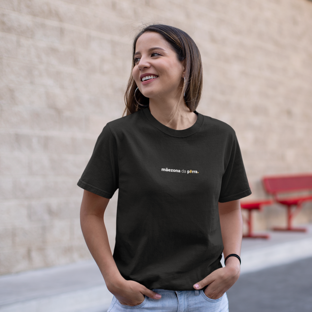 camiseta feminina mãezona da porra