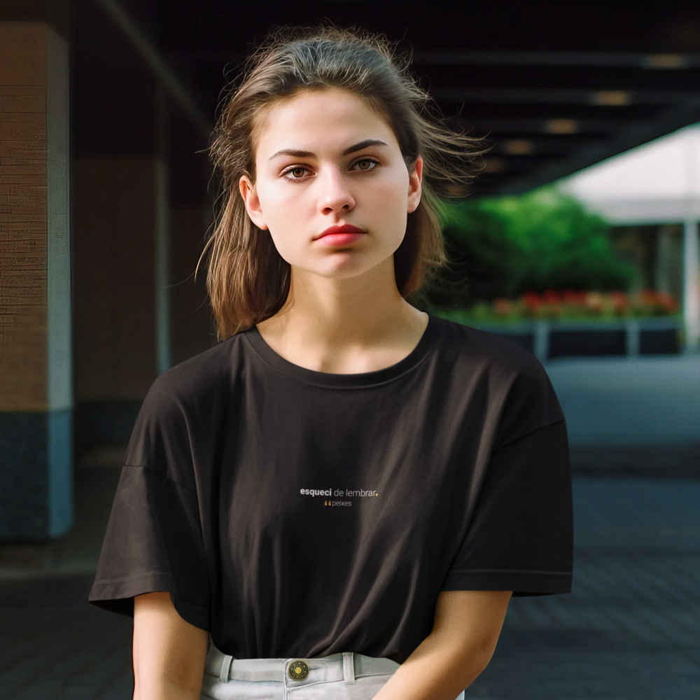camiseta feminina signo peixes