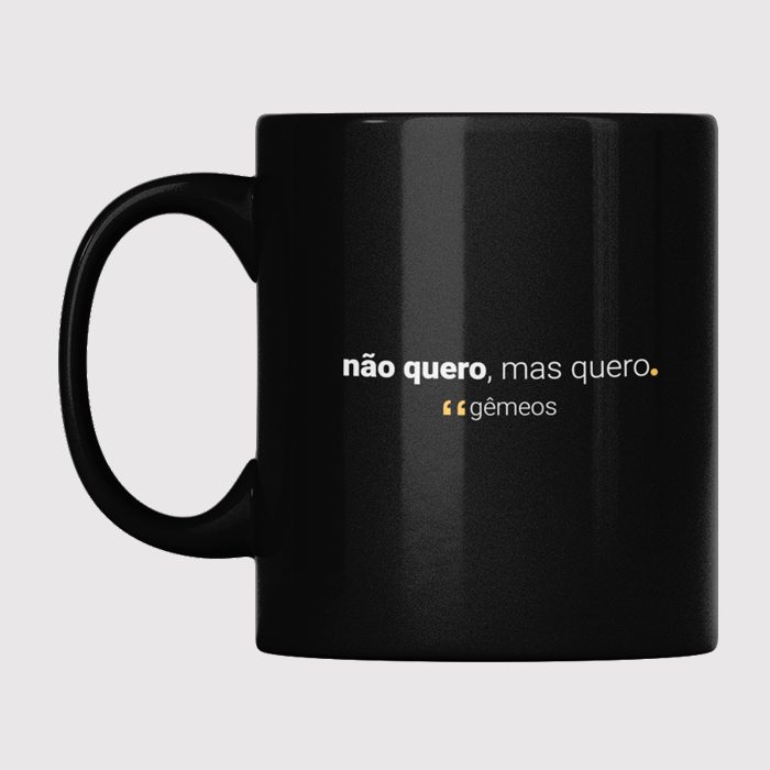 caneca signo gêmeos