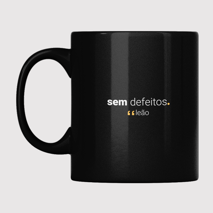 caneca signo leão