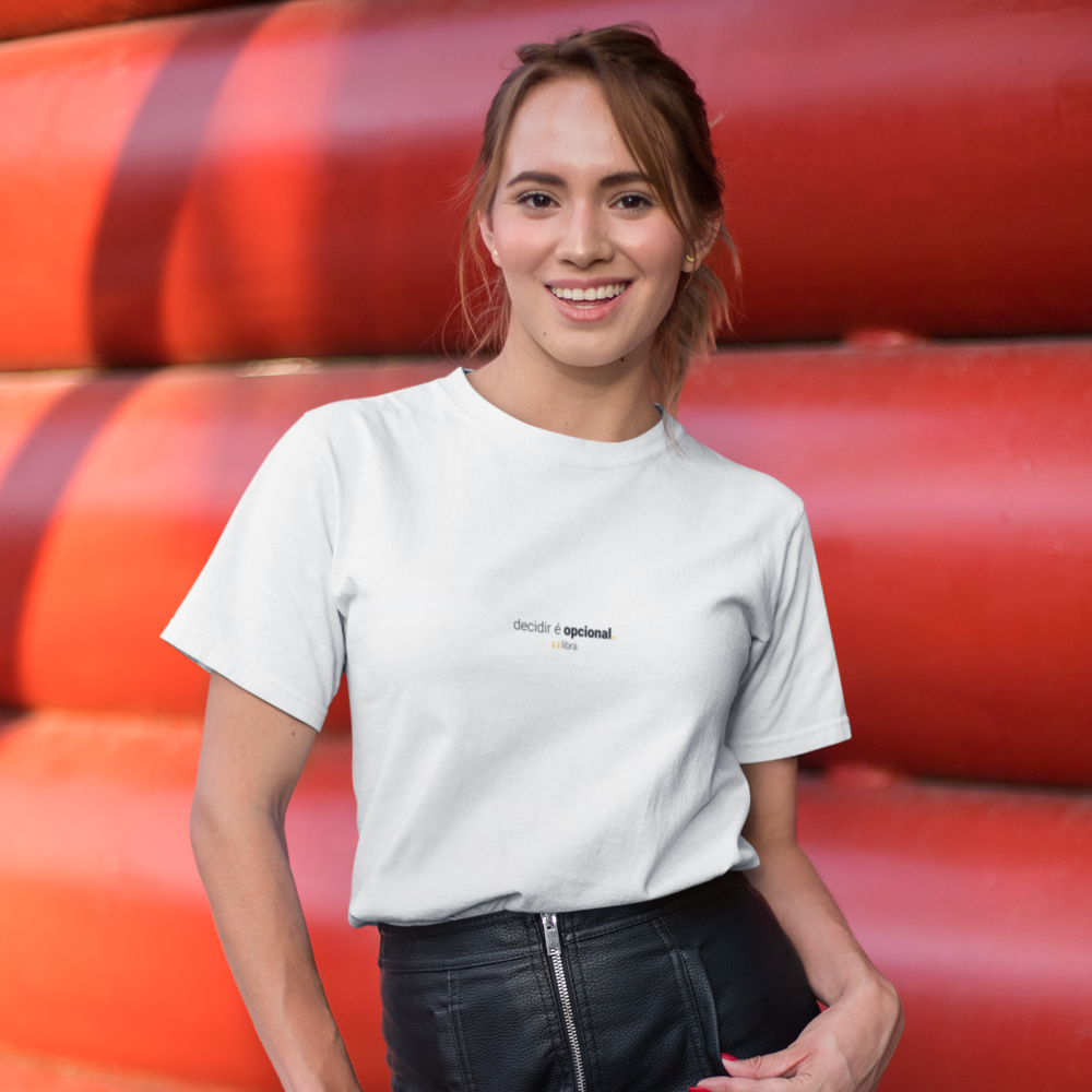 camiseta feminina signo libra