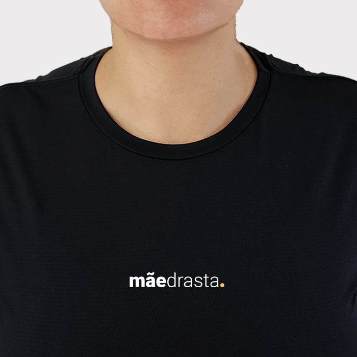 camiseta feminina dry fit mãedrasta