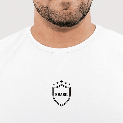 camiseta masculina dry fit brasil - edição limitada