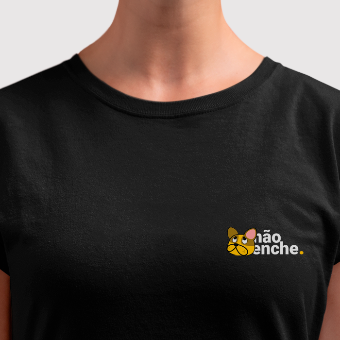 camiseta feminina não enche