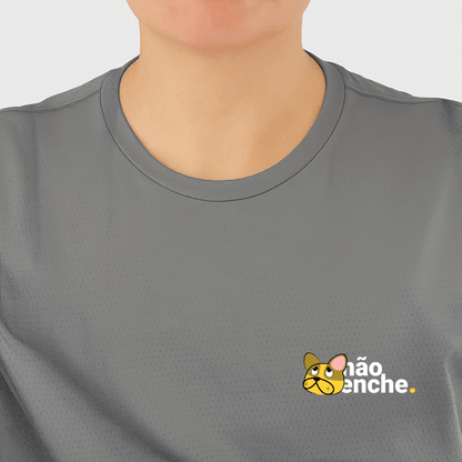camiseta feminina dry fit não enche