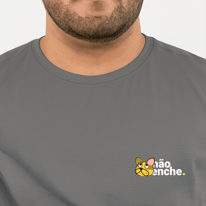 camiseta masculina dry fit não enche