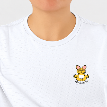 camiseta feminina dry fit não me irrita