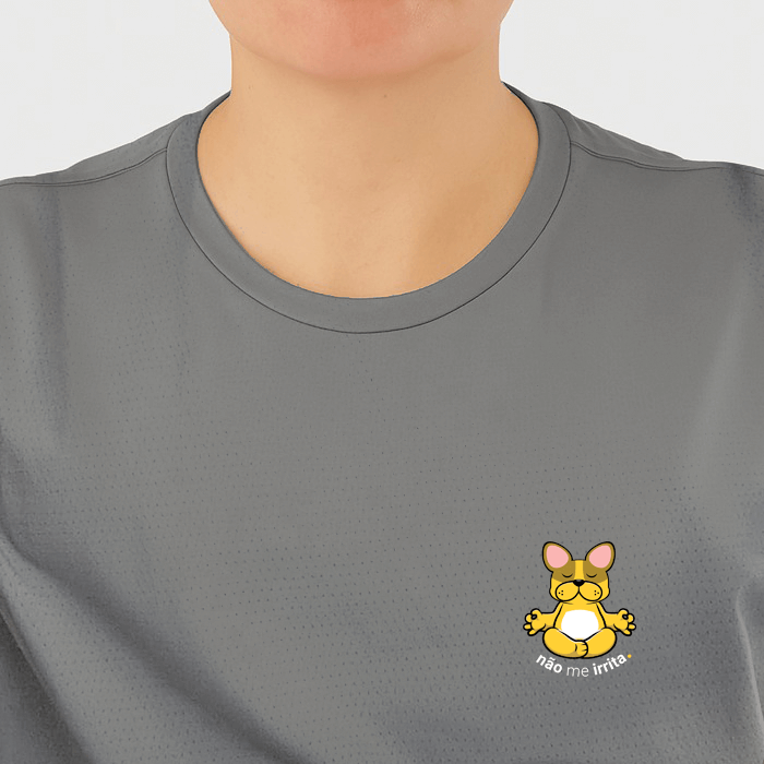 camiseta feminina dry fit não me irrita
