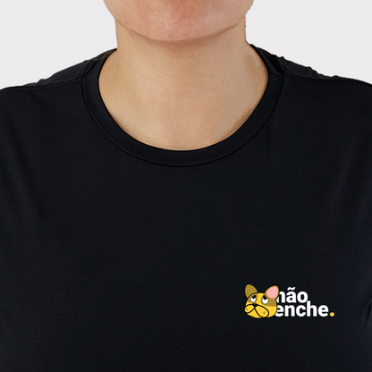 camiseta feminina dry fit não enche