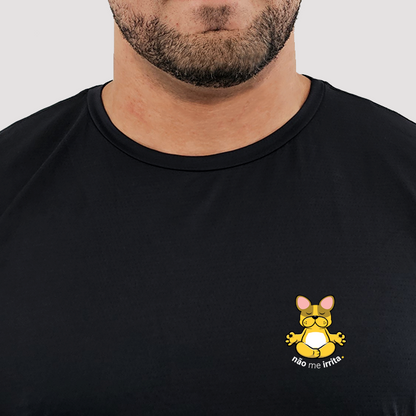 camiseta masculina dry fit não me irrita