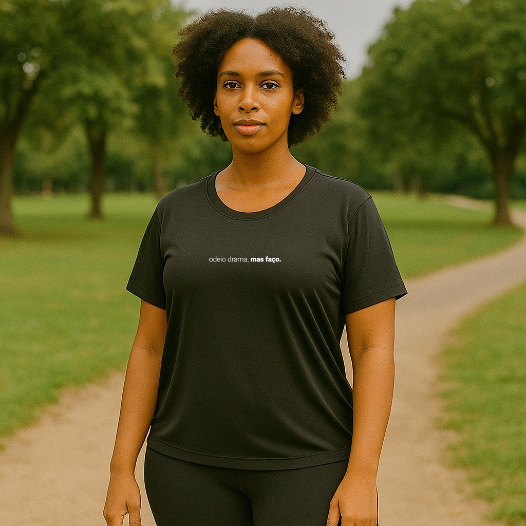 kit 3 camisetas feminina dry fit kit mãe raiz