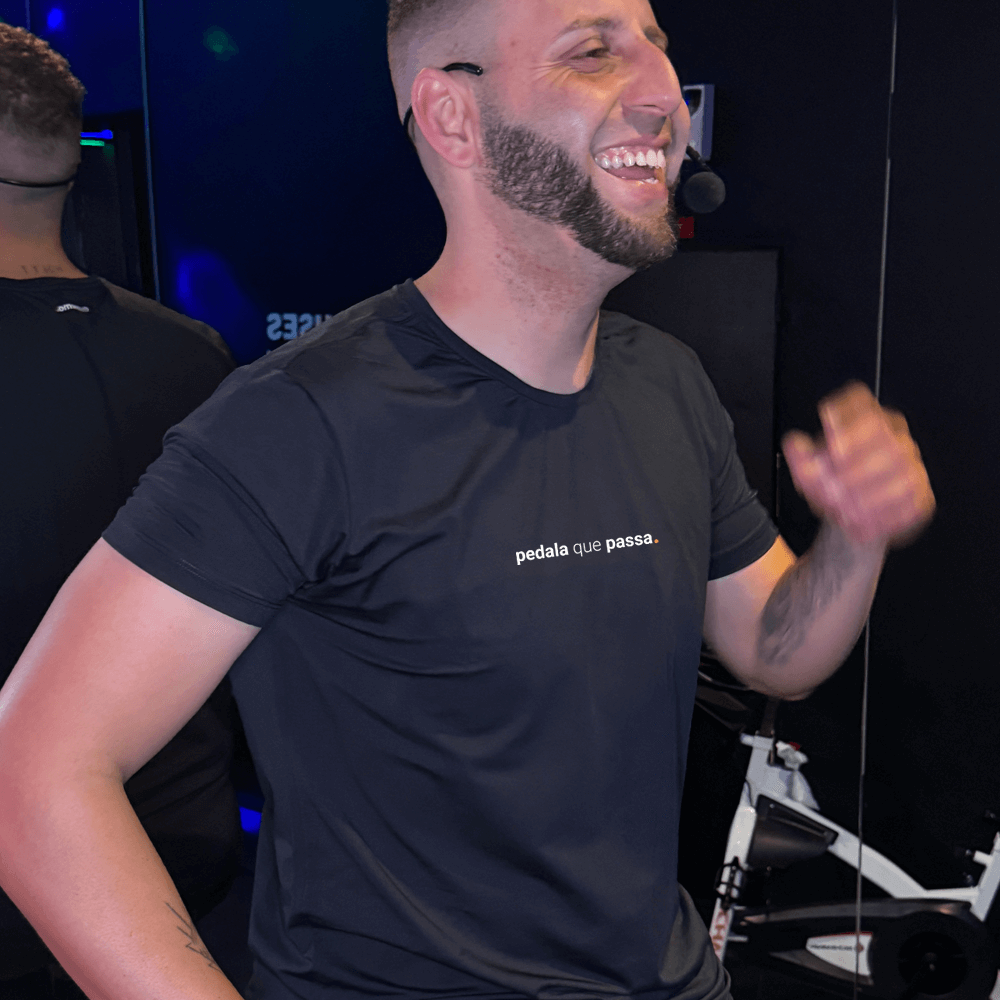 camiseta masculina dry fit pedala que passa