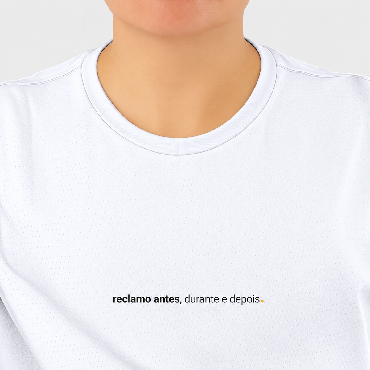 camiseta feminina dry fit reclamo antes, durante e depois