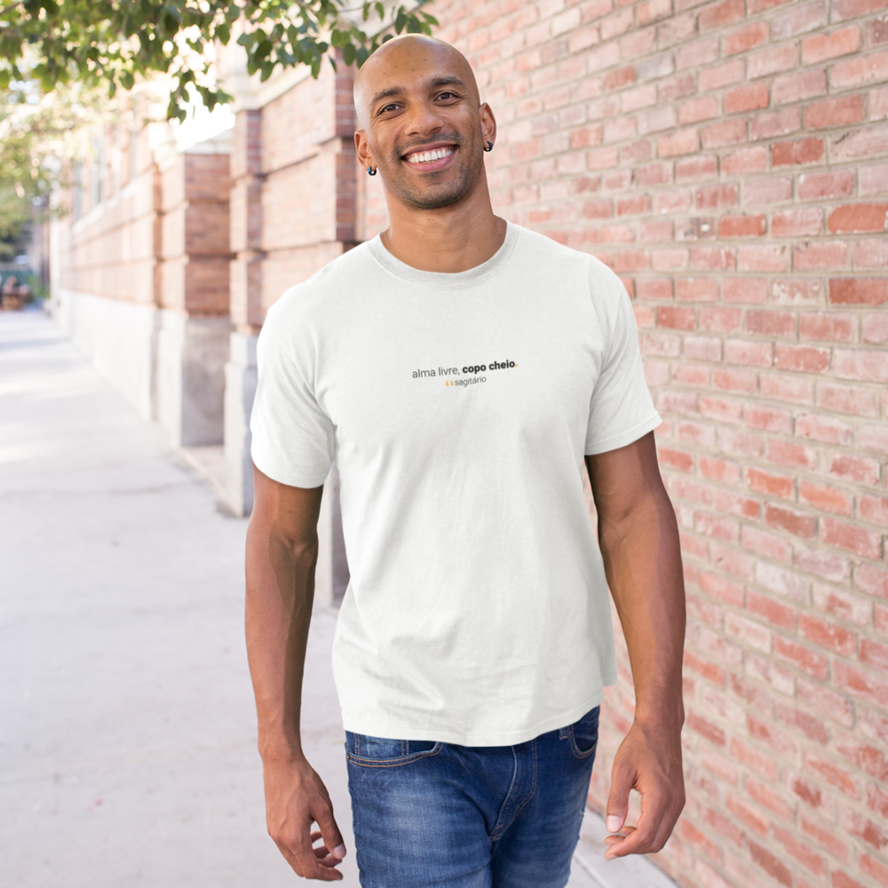 camiseta masculina signo sagitário