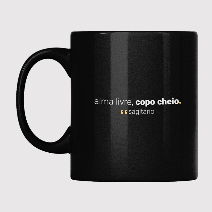 caneca signo sagitário