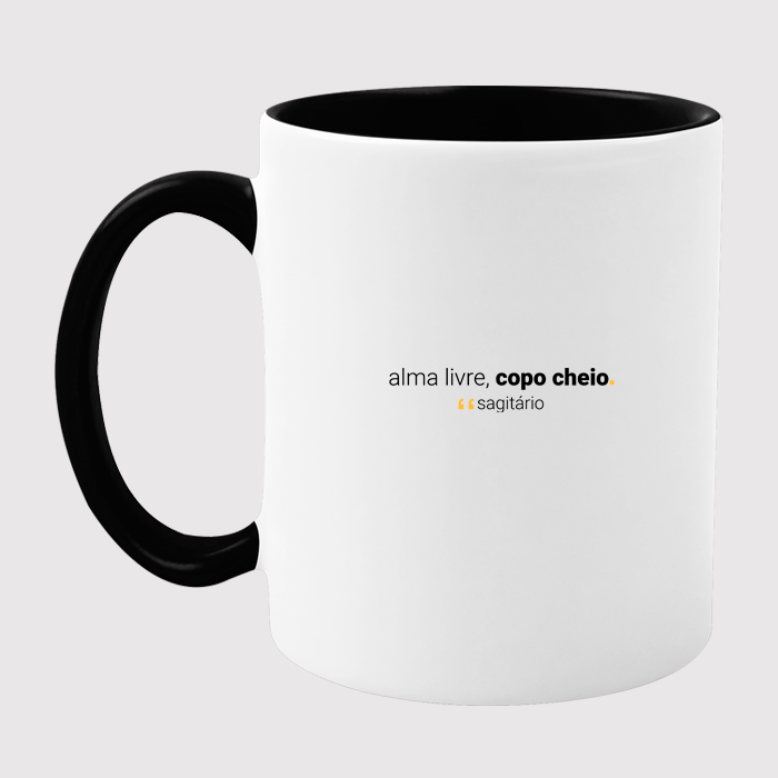 caneca signo sagitário