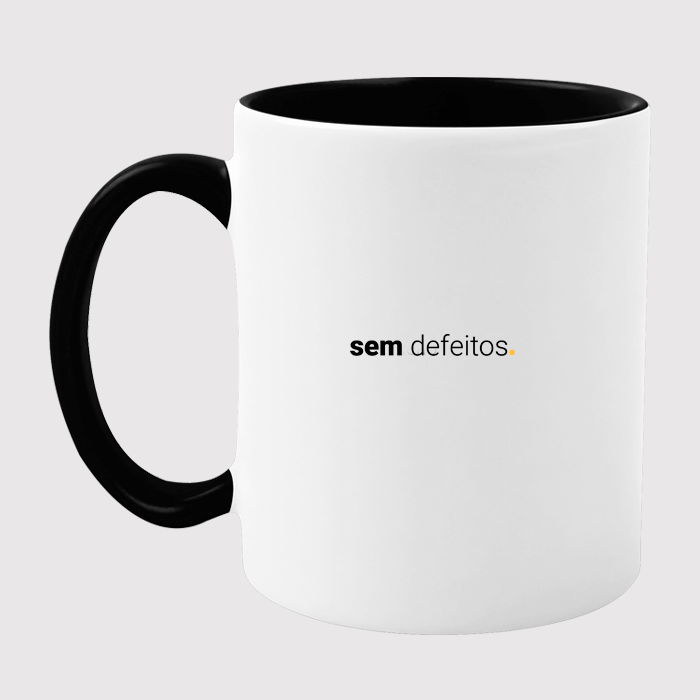 caneca sem defeitos
