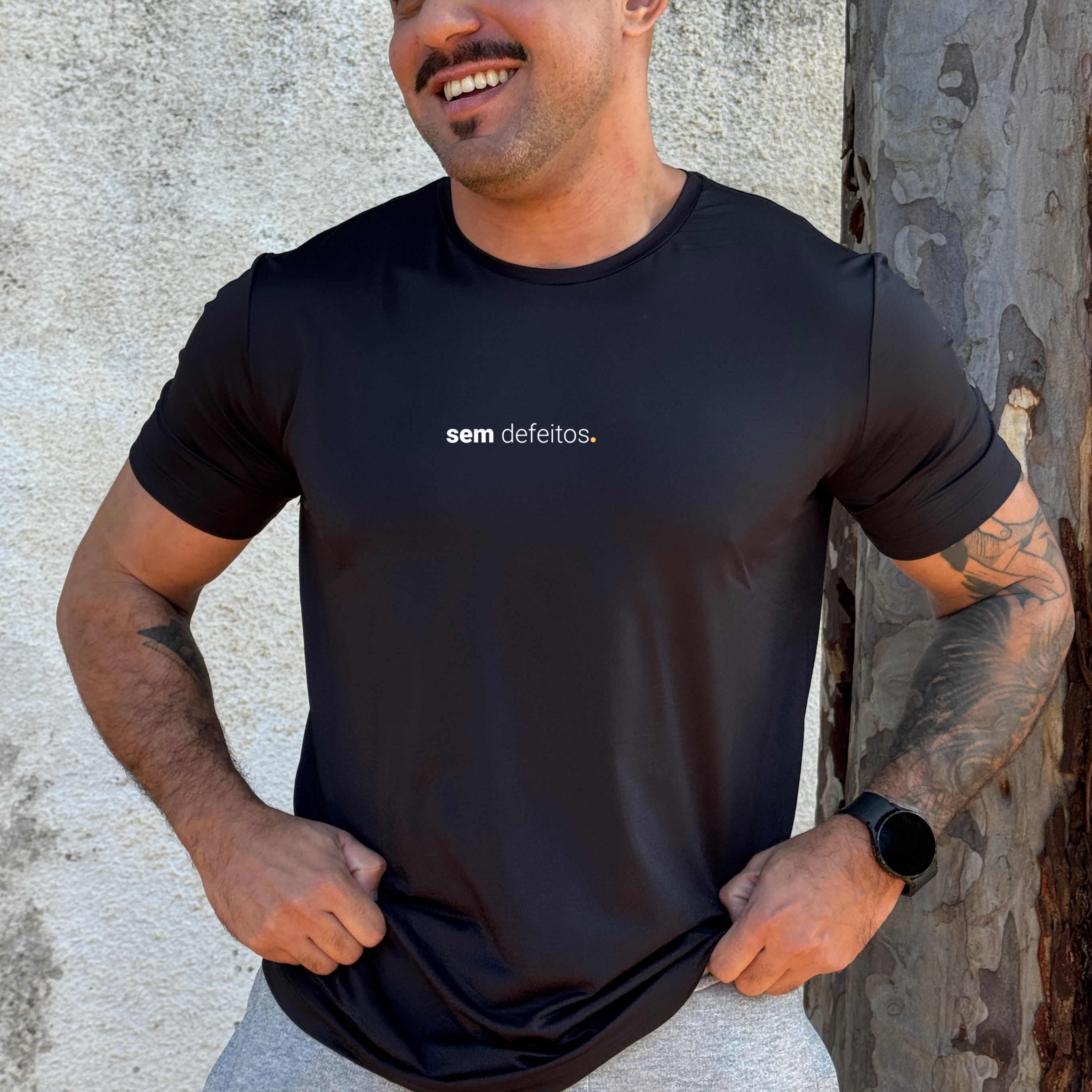 camiseta masculina dry fit sem defeitos