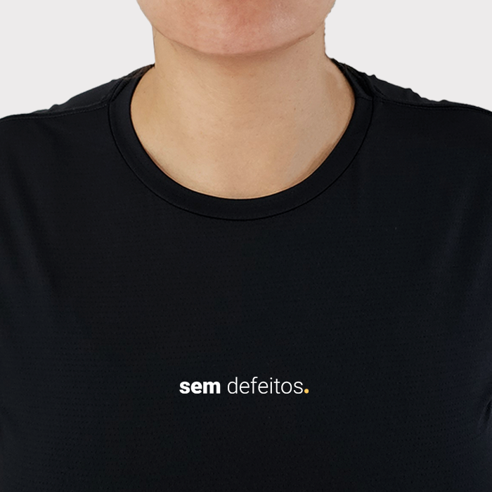 camiseta feminina dry fit sem defeitos