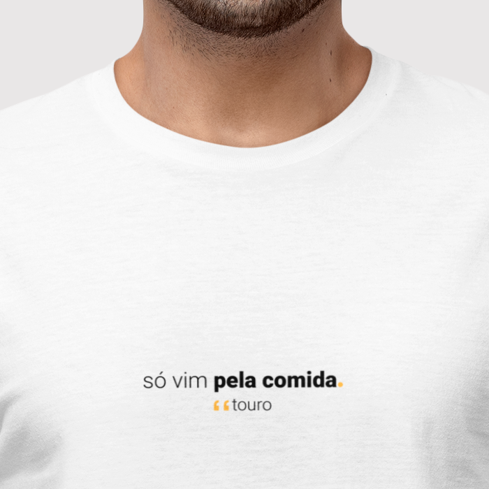 camiseta masculina signo touro